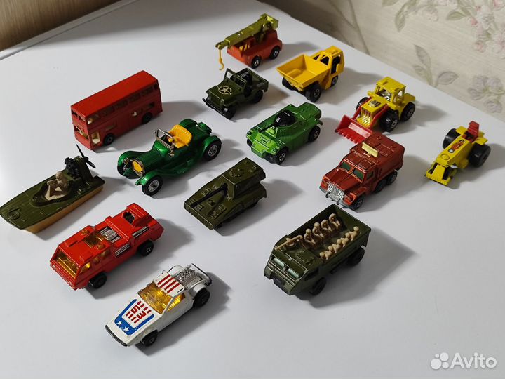 Матчбокс Matchbox машинки Англия времён СССР