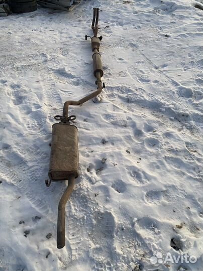 Выхлопная магистраль chery amulet a15