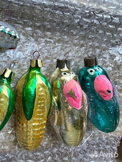 Елочные игрушки СССР одним лотом