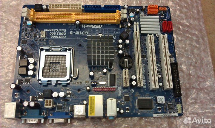 Материнская плата G31 socket lga775