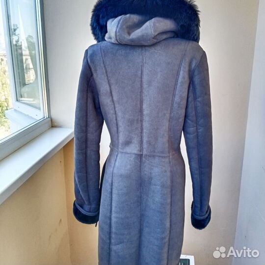 Дубленка натуральная женская 44 46 размер aibosi