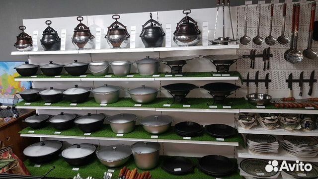 Казан чугунный