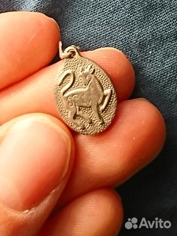 Серебро подвеска телец. Винтаж серьги. Кольца. Ч.1
