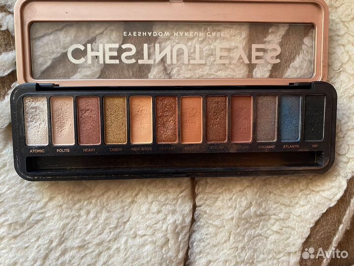 Палетка теней оригинал profusion chestnut eyes