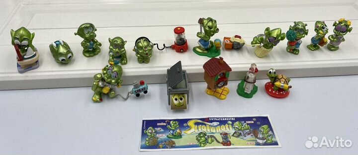 Серии Kinder surprise 90-х