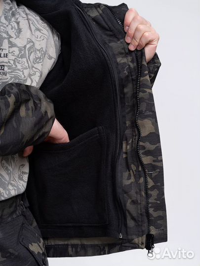 Оптом Костюм Горка 5 inruska twin черный мультикам