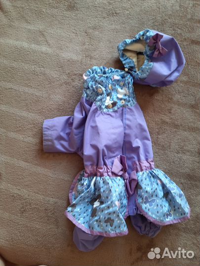 Комбинезон демисезонный для маленькой собаки