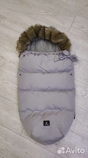 Зимний конверт в коляску