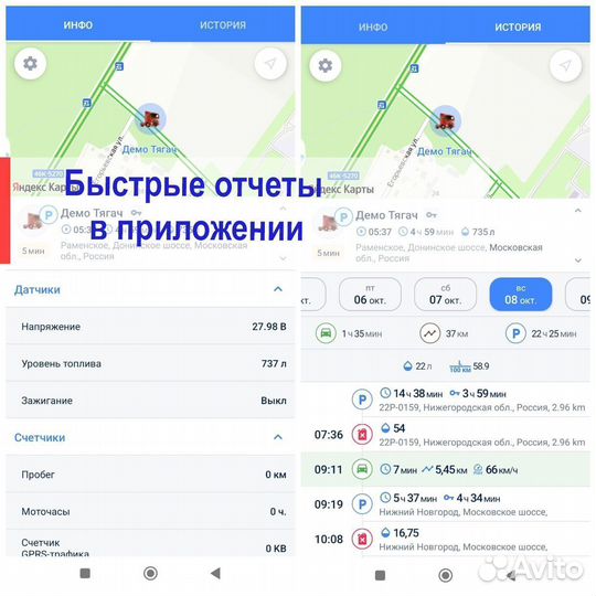 GPS контроль топлива