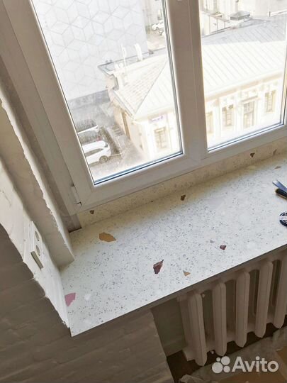 Столешницы из камня, подоконники, столы из бетона