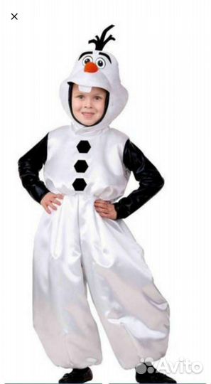 Костюм снеговика олаф