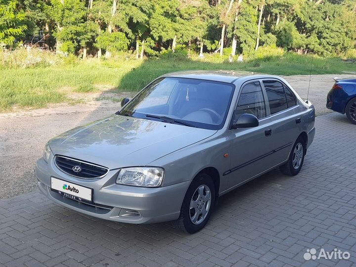 Hyundai Accent 1.5 МТ, 2008, 196 610 км