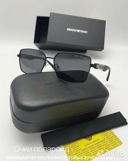 Солнцезащитные очки emporio armani polaroid