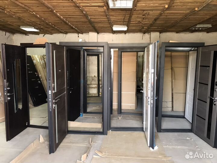 Двери стальные входные (склад 24/7 )