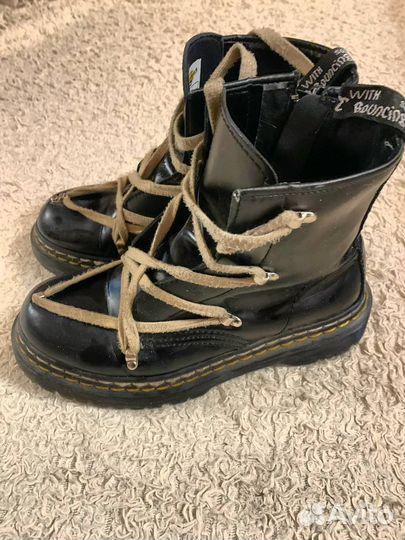 Rick owens x dr martens