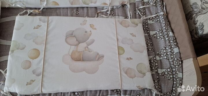 Бортики в детскую кроватку