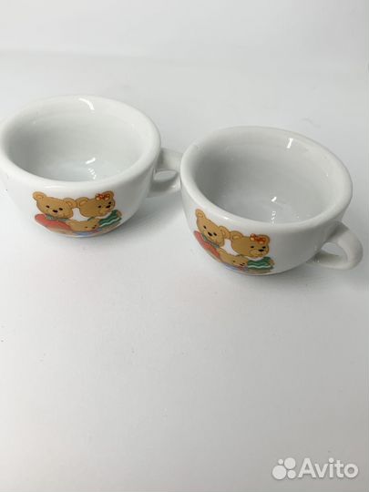 Набор игрушечной посуды. Кукольная посуда