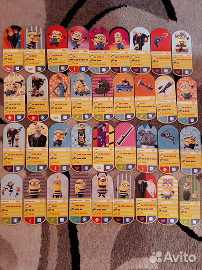 Карточки миньоны