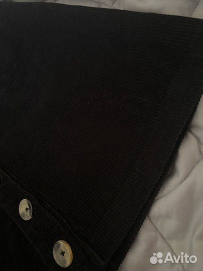 Юбка велюровая