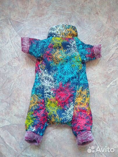 Зимний комбинезон для собаки девочки