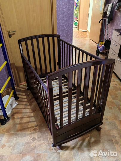 Кроватка Гандылян Дашенька+ матрас IKEA