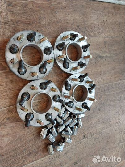 Колесные проставки 5х108 на 5х114.3 20мм