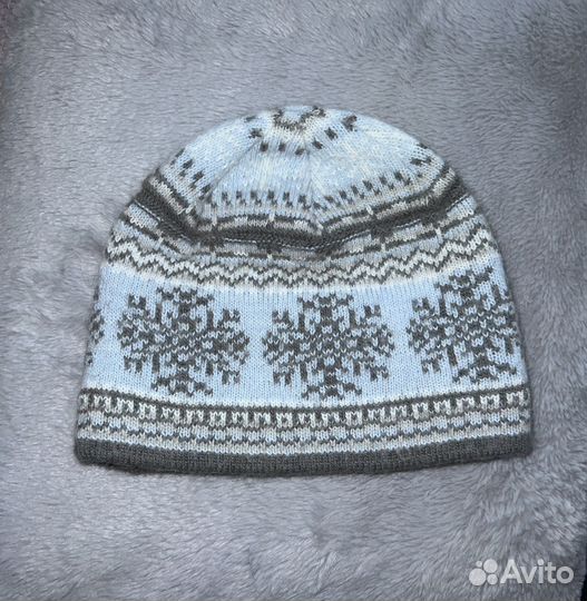 Зимний комплект шапка/шарф/варежки