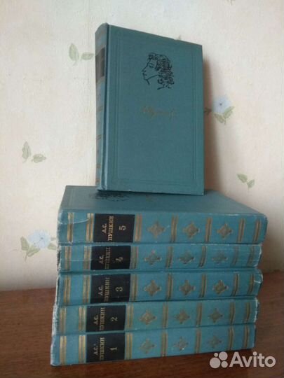 А.С.Пушкин, Собрание сочинений в 6-ти томах