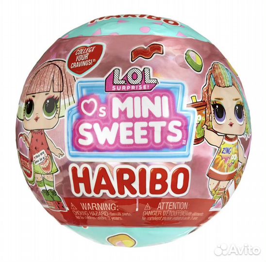 Кукла LOL Surprise Loves Mini Sweets X Haribo