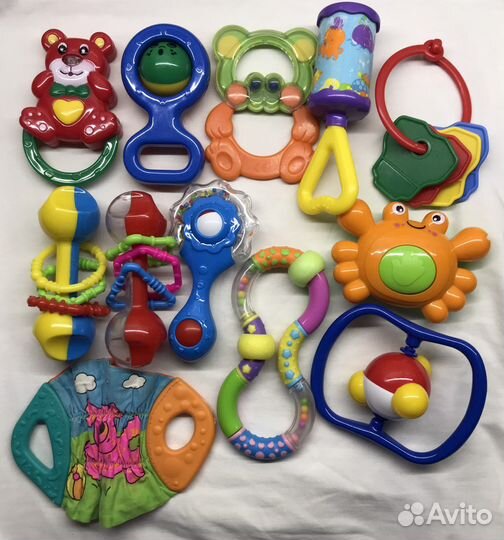Набор погремушек пакетом