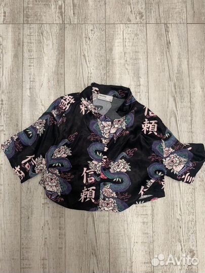 Топ-рубашка