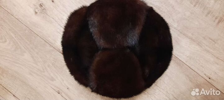 Норковая шапка мужская