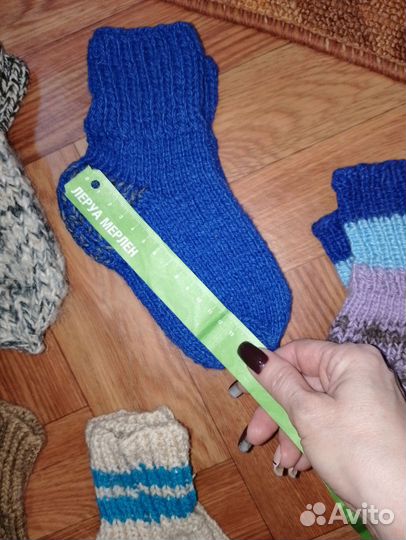 Носки вязаные ручной работы детские