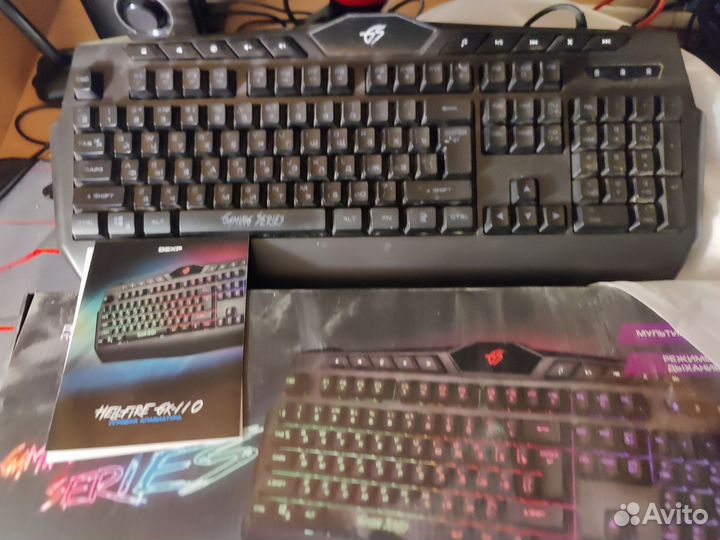 Игровая клавиатура Hellfire gk-110