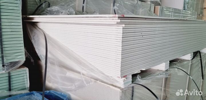 Гипсокартон 9.5 мм Хабез 1200х2500
