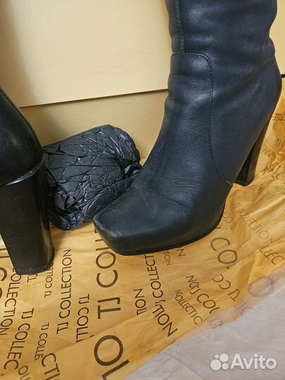 Сапоги женские натуральная кожа