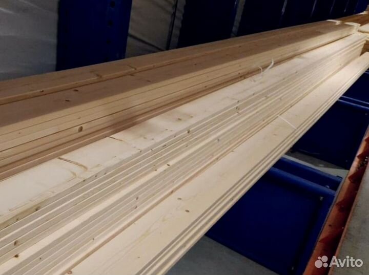 Доска строганая 28*95*2000 мм сорт AB скругление