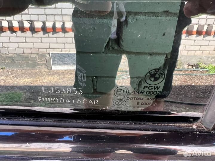 Стекло двери заднее правое BMW X6 E71