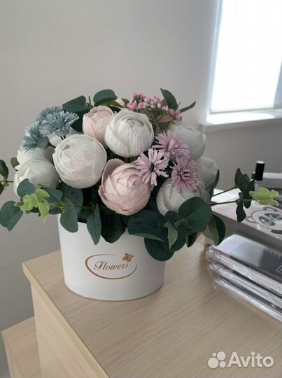 Букет из бумаги