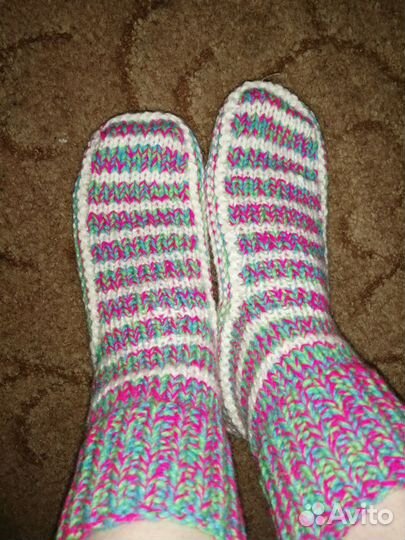 Носки вязаные ручной работы