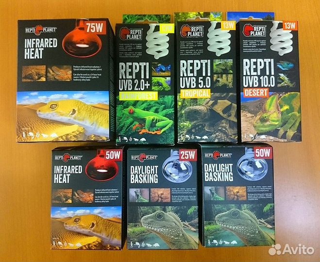 Лампы для рептилий
