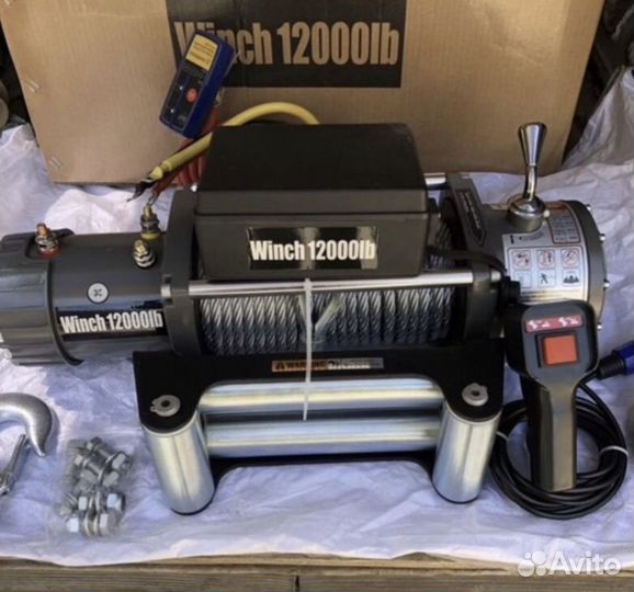 Лебедка электрическая electric 12v