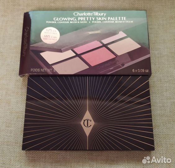 Charlotte Tilbury Glowing Pretty Skin Palette