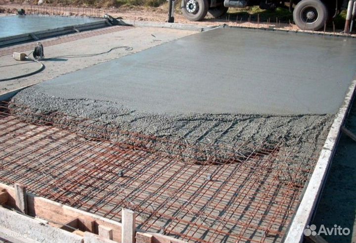 Бетон с доставкой в миксерах