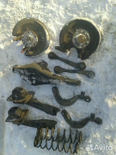 Задний рычаг кулак пружина шкода октавия А5