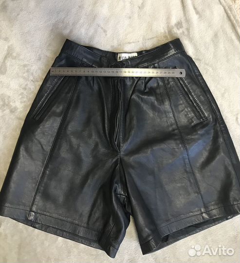 Шорты кожаные, шерстяные женские