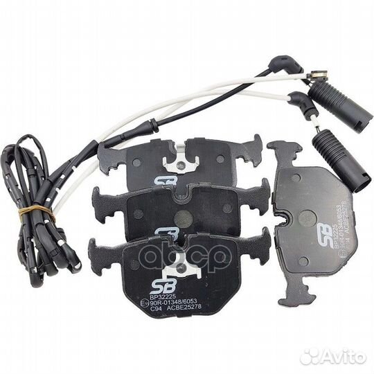 Колодки тормозные дисковые зад BMW 5 Saloon3,8