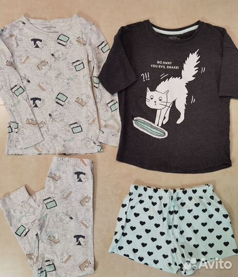 Пакет одежды на девочку (р. 128, 134)