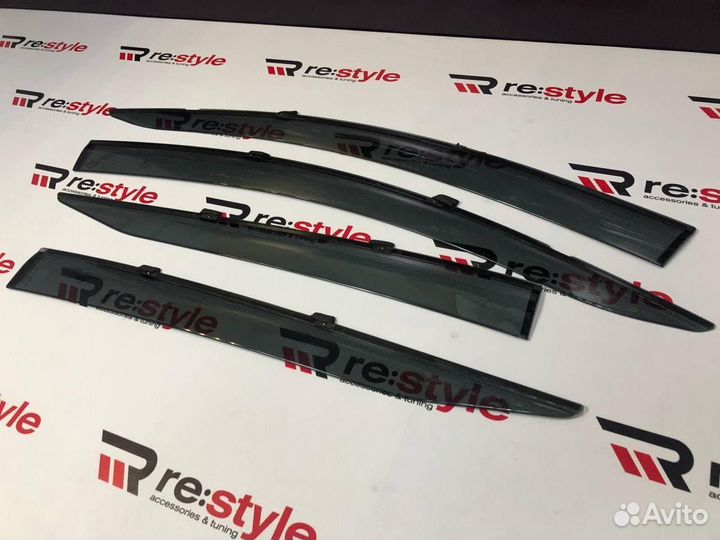 Ветровики Toyota Prius 50 Kanglong R2402