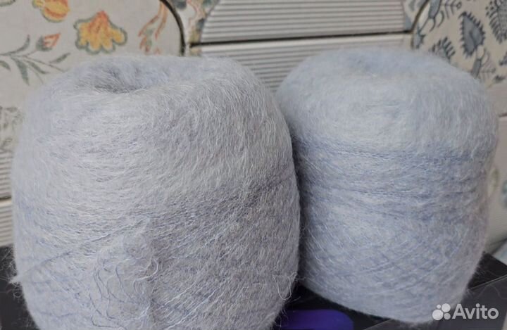 Пряжа для вязания. Mister Joe. Кид мохер. Италия